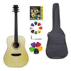 Акустична гітара Arizona AG-21 OS (чохол, скарбничка, медіатор, струна, ключ)