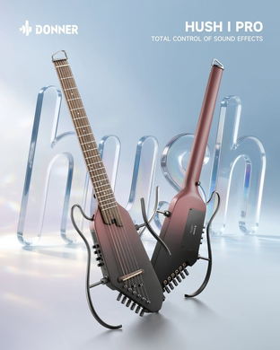 Silent гітара Donner HUSH-I PRO (Maillard Fade)