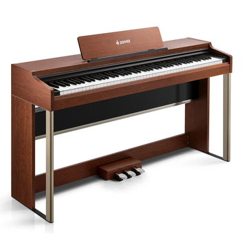 Цифровое пианино Donner DDP-200 PRO Dark brown (стойка, 3 педали, пюпитр, блок питания)