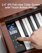 Цифровое пианино Donner DDP-200 PRO Dark brown (стойка, 3 педали, пюпитр, блок питания)