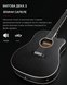 Електроакустична гітара DONNER D-41C Matte Black (Повний Комплект)