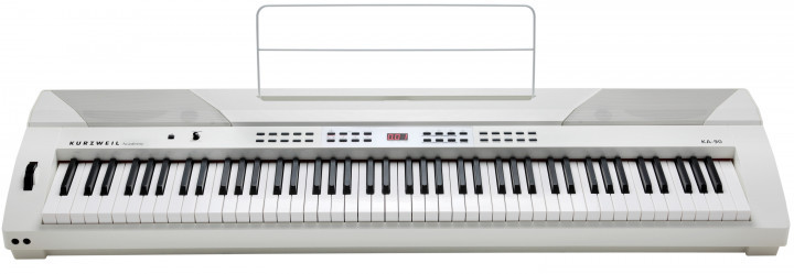 Цифрове піаніно Kurzweil KA-90 WH (стійка, 3 педалі, пюпітр, блок живлення)