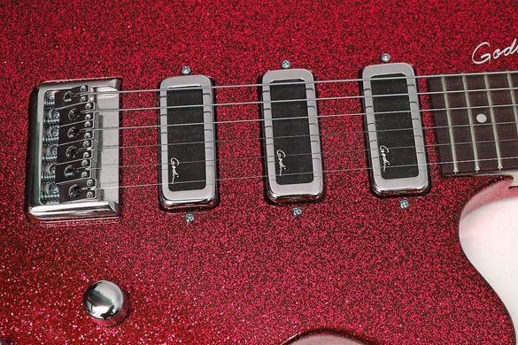 Електрогітара GODIN 028696 - TRIUMPH SPARKLE RED (Made In Canada)