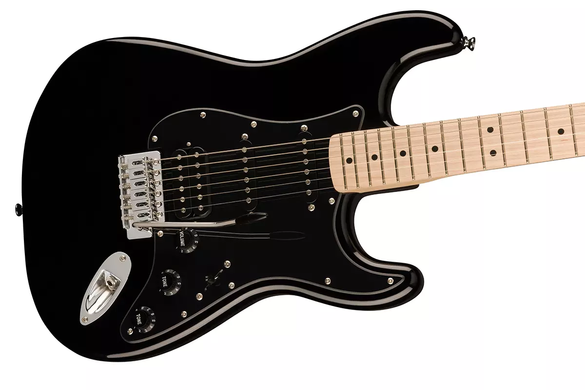 Электрогитара SQUIER by FENDER SONIC STRATOCASTER HSS MN BLACK