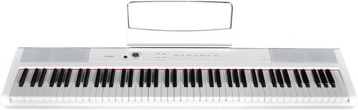 Цифрове піаніно Artesia Performer White + (пюпітр,блок живлення,педаль)