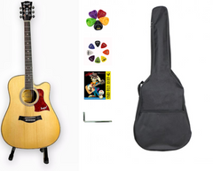 Гітара акустична Kaspar K218C NT (чохол, скарбничка, медіатор, струна, ключ)
