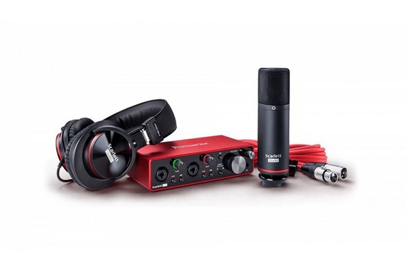 Комплект для звукозаписи FOCUSRITE Scarlett 2i2 Studio 3rd Gen