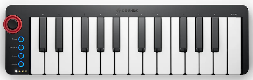 MIDI-клавіатура DONNER N-25
