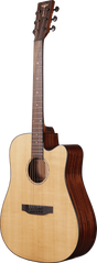 Гитара электроакустическая Tyma D-3C NS (чехол, ремень, ключ, тряпочка)