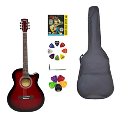 Гітара акустична Kaspar K206C RD (чохол, скарбничка, медіатор, струна, ключ)