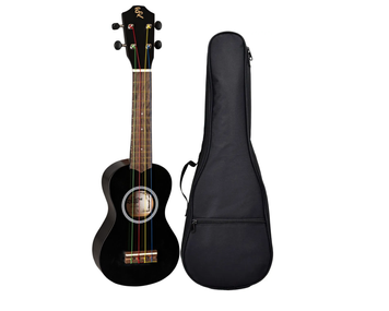 Укулеле Cопрано Baton Rouge UR1-S Black + чехол