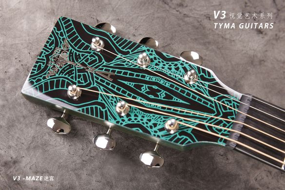 Гітара електроакустична Tyma V-3 Maze