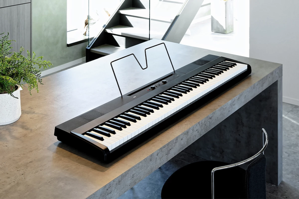 Цифрове піаніно KORG Liano L1 BLACK  (Блок живлення, пюпітр, педаль)