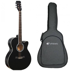 Акустична гітара Alfabeto AG105 (Чорний) + чохол