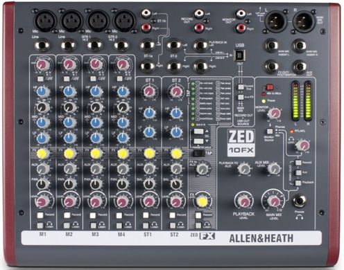 Микшерный пульт Allen&Heath ZED10FX