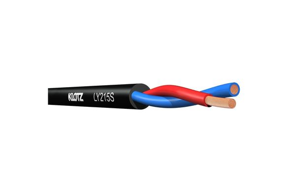 Кабель акустичний пометрово KLOTZ LY215S TWINAXIAL SPEAKER CABLE