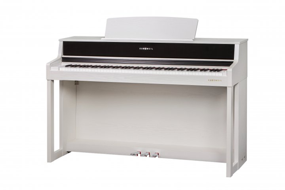 Цифрове піаніно Kurzweil CUP410 WH (стійка, 3 педалі, банкетка, пюпітр, блок живлення)