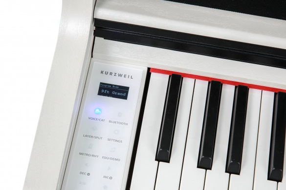 Цифрове піаніно Kurzweil CUP410 WH (стійка, 3 педалі, банкетка, пюпітр, блок живлення)